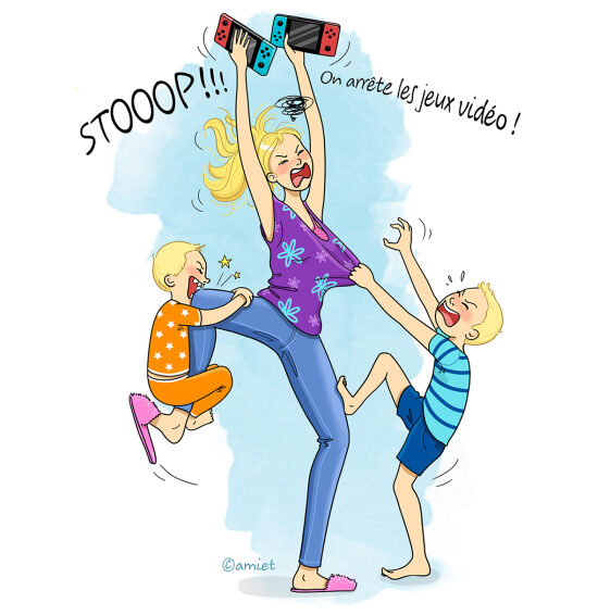 illustration-vie de maman